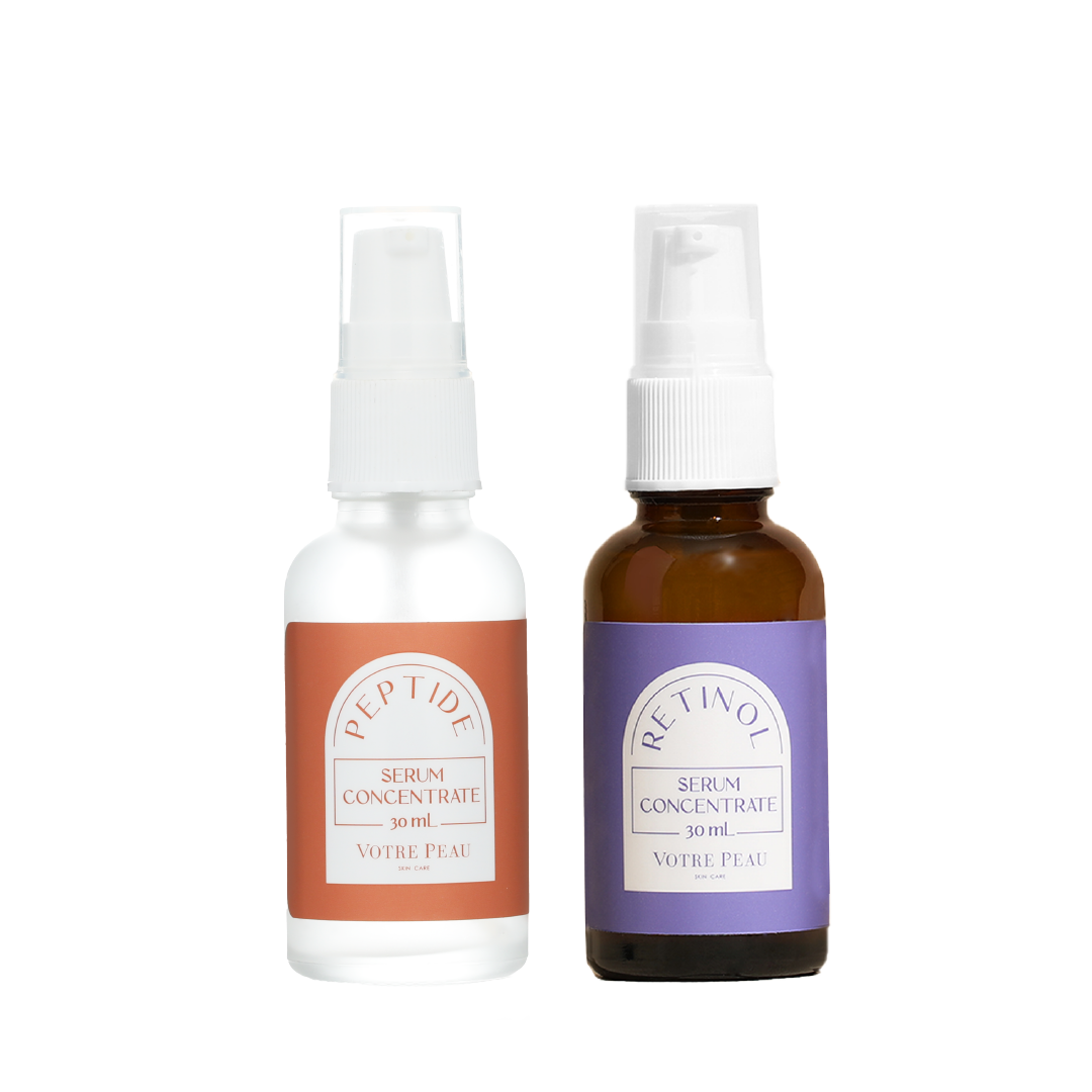 Votre Peau Combo : Peptide Serum 30ml + Retinol Serum 10 ml