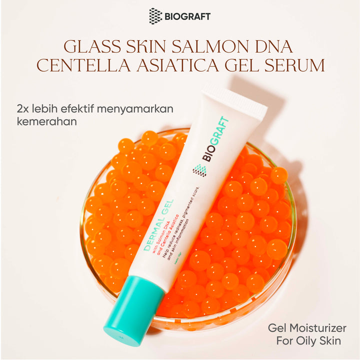 Biograft Glass Skin Salmon DNA Centella Asiatica Gel Serum