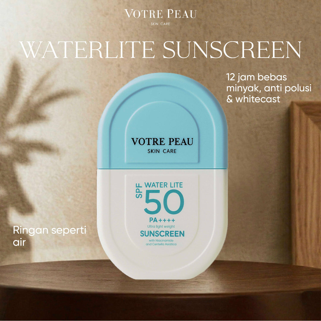 [New Launch] Votre Peau Water Lite Sunscreen SPF 50PA++++ - 50gr
