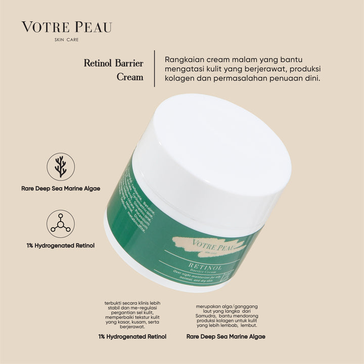 Votre Peau Skin Care Retinol Barrier Cream 12,5gr