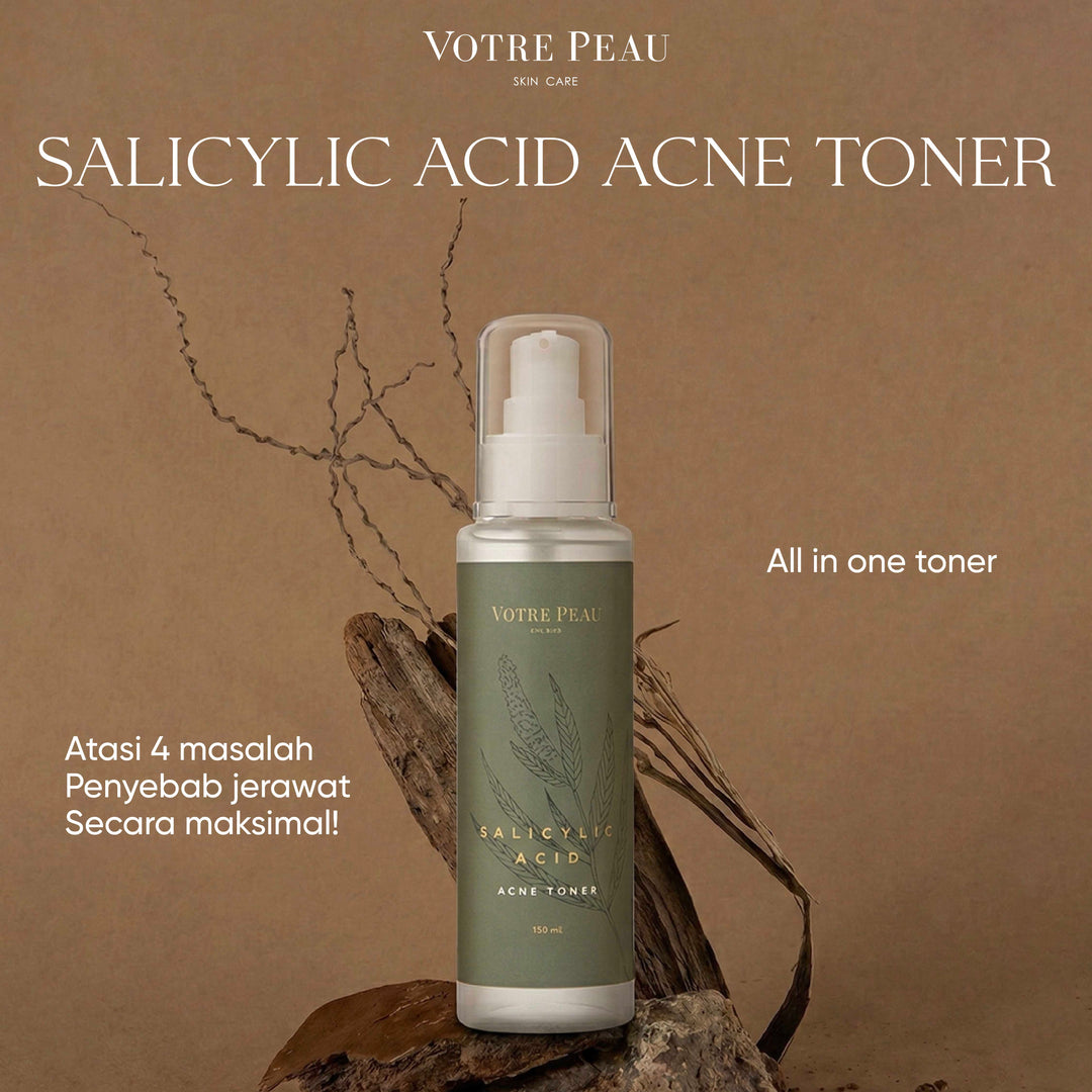 Votre Peau Salycilic Acid Acne Toner 100ml - Toner Wajah Berjerawat