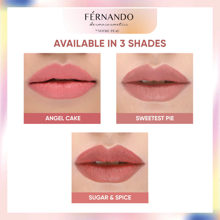 Fernando Cosmetics Lip Whipped Cream - Sweetest Pie Matte Lip Cream