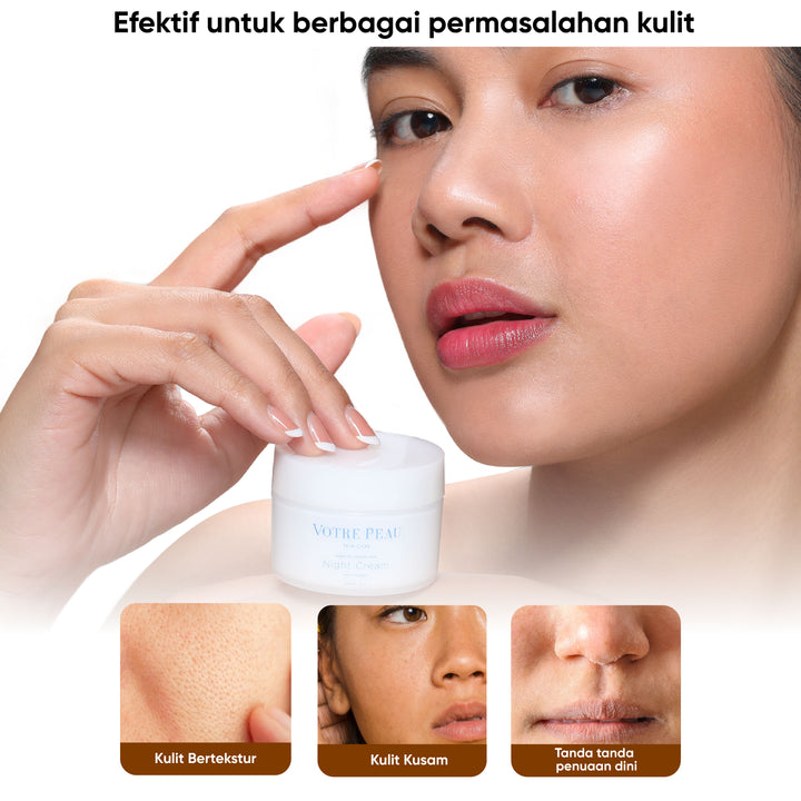 Votre Peau Skin Care Night Cream With Collagen 30g