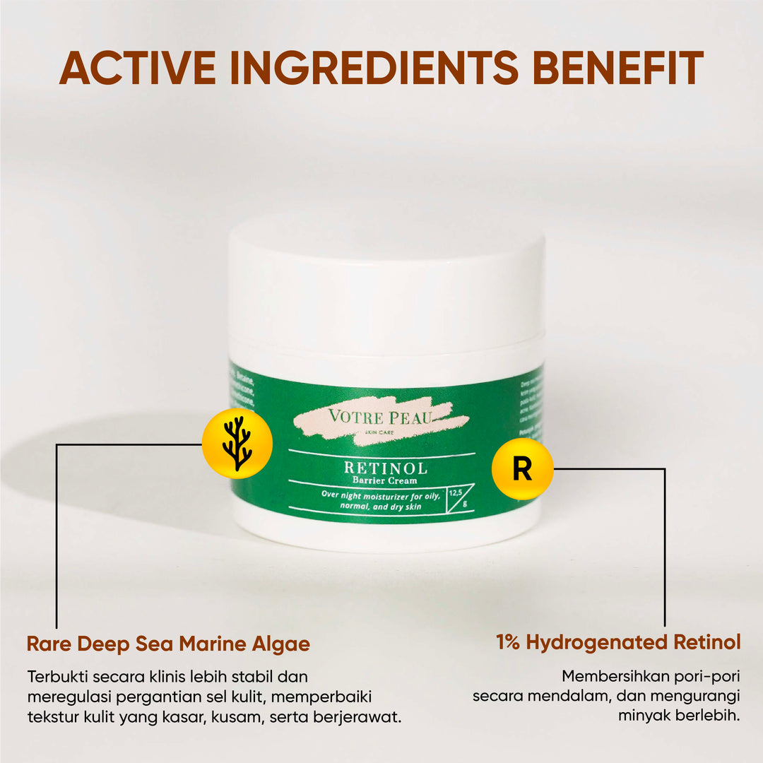 Votre Peau Skin Care Retinol Barrier Cream 12,5gr