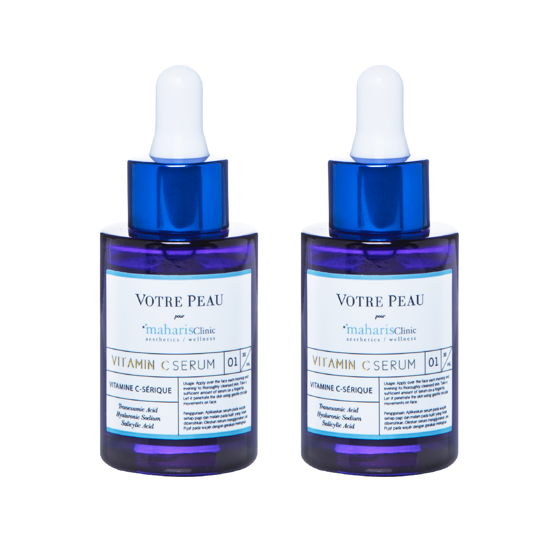 Pack of 2 - Votre Peau Skin Care Vitamin C Serum Pour Maharis Clinic 30ml