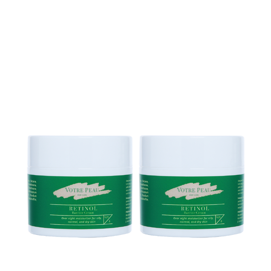 Pack of 2 - Retinol Barrier Cream 12,5gr Votre Peau Skin Care -  Cream Jerawat