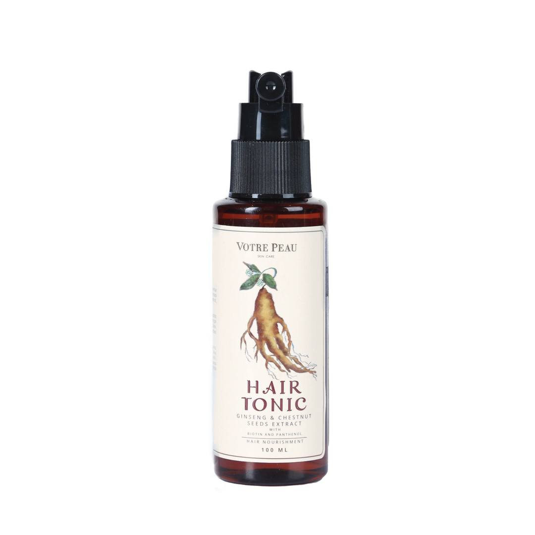 Votre Peau Hair Tonic with Ginseng and Chestnut Seeds Extract 100ml