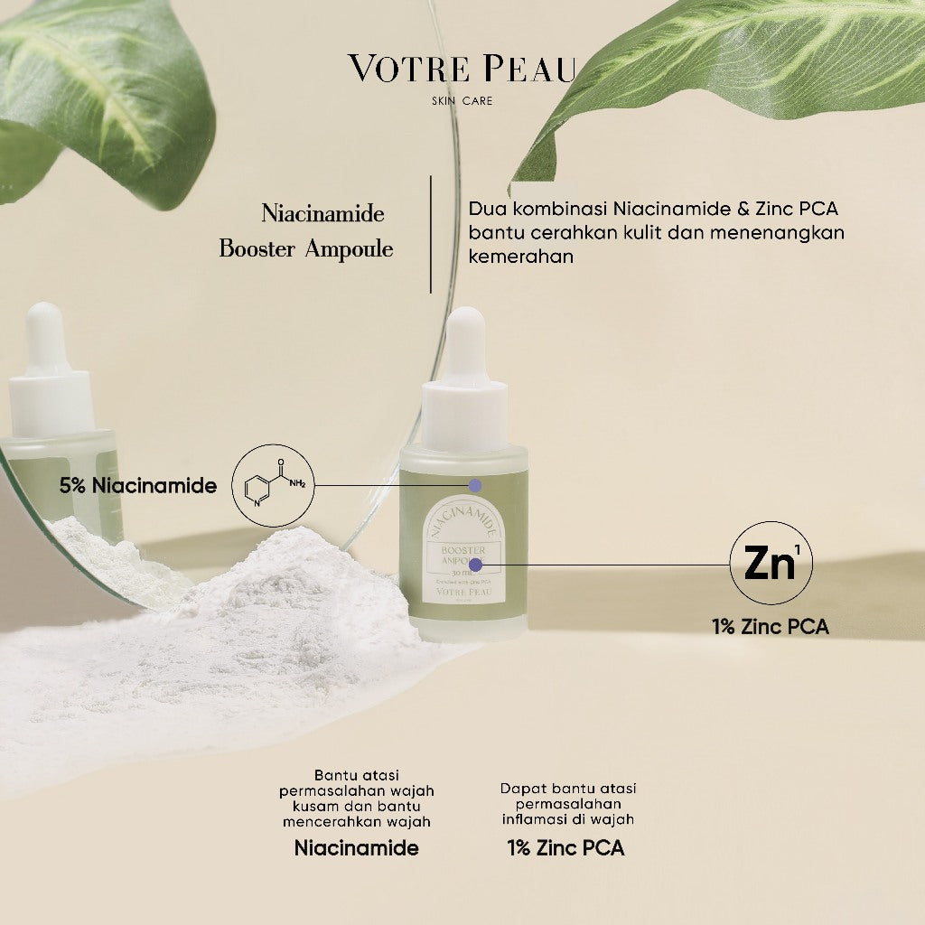 Votre Peau Combo : Water Lite Sunscreen SPF 50PA++++ & Niacinamide 30ml