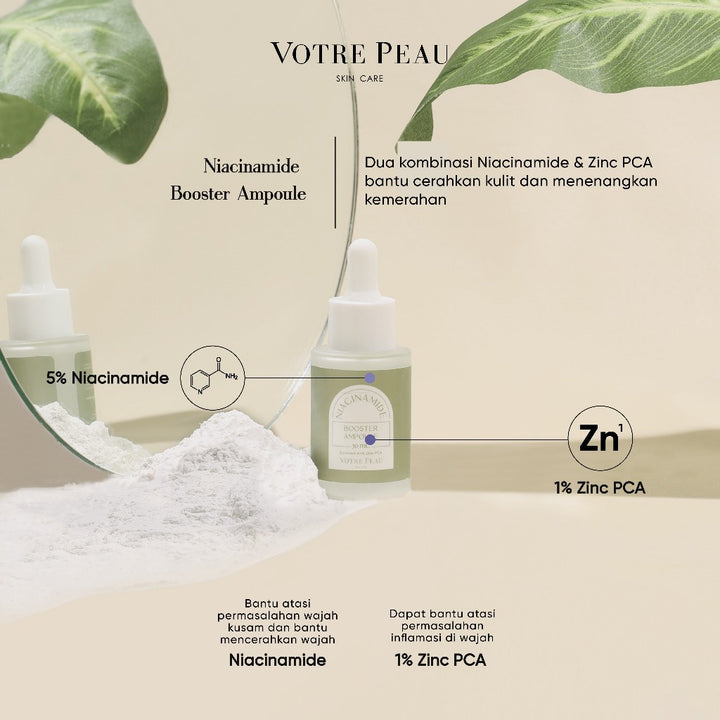 Votre Peau Combo : Water Lite Sunscreen SPF 50PA++++ & Niacinamide 30ml