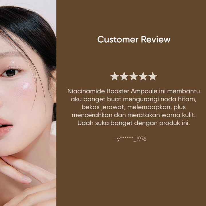 Votre Peau Niacinamide Booster Ampoule 30ml - Serum Jerawat dan Kulit Glowing