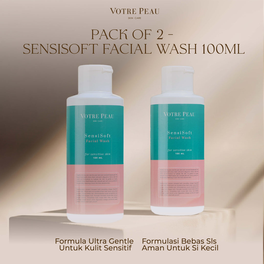 Pack of 2 - Votre Peau Sensisoft Facial Wash 100ml