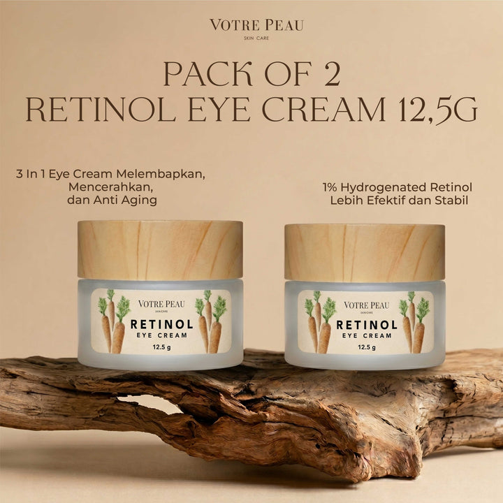 Pack of 2 - Votre Peau Retinol Eye Cream 12,5g