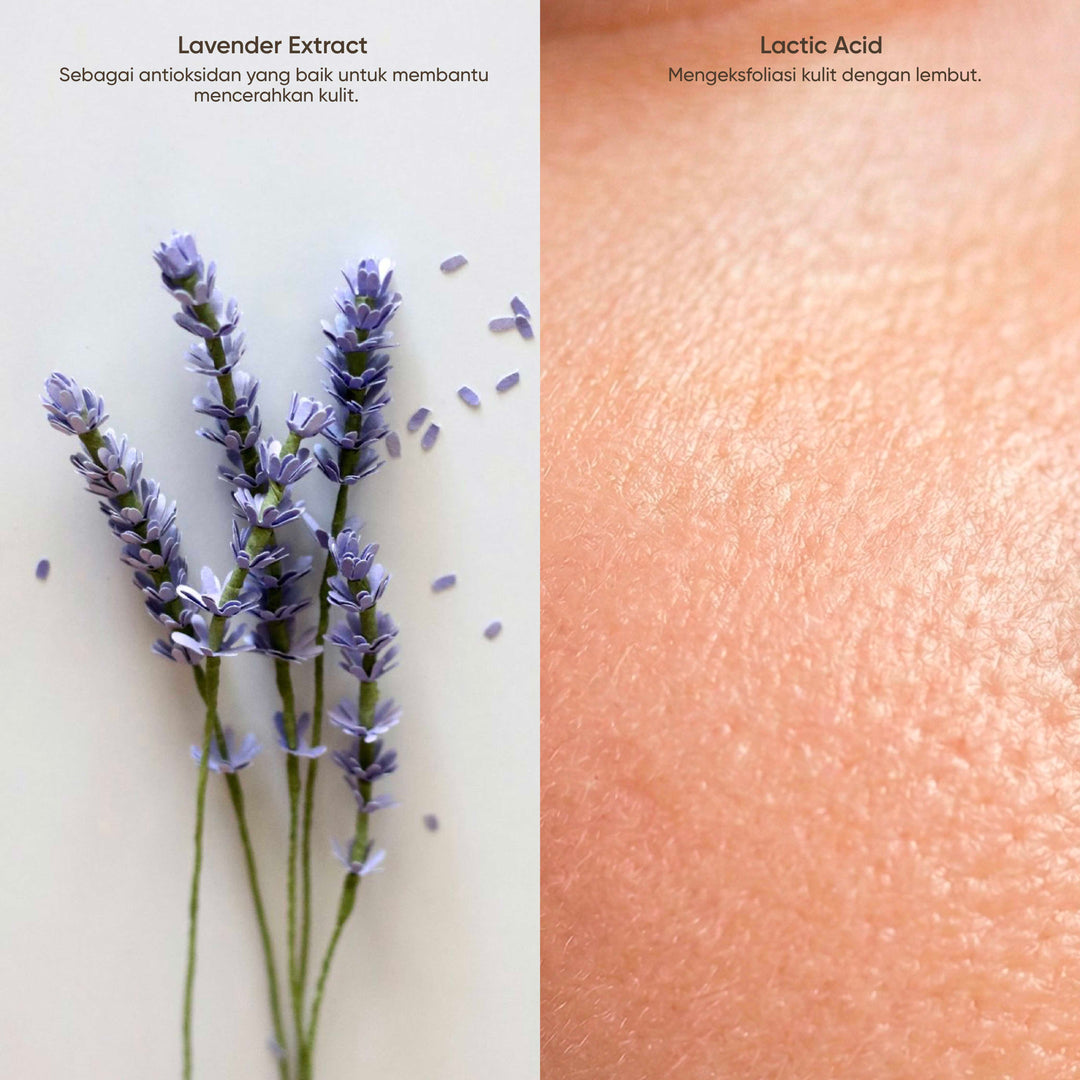Votre Peau Combo : Brightening Essence & Facial Celanser Herbal Lavender