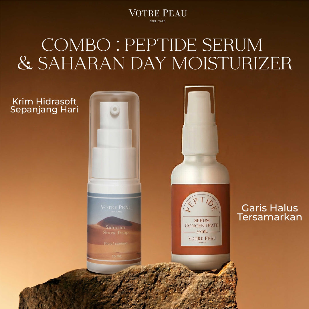 Votre Peau Combo : Peptide Serum + Saharan
